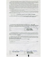 Documento Firmado por Walt Disney PSA/DNA